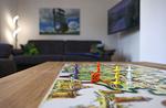 Ferienhaus verfügt über verschiedene Spiele - Ferienhaus Familien-Idyll Bibertalblick - Top-Hundeurlaub