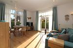 Wohnzimmer - Appartementhaus Meeresblick Fewo E.11 (rolli-freundlich) - Top-Hundeurlaub