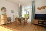 Wohnzimmer - Appartementhaus Meeresblick Fewo E.11 (rolli-freundlich) - Top-Hundeurlaub