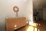Wohnzimmer - Appartementhaus Meeresblick Fewo E.11 (rolli-freundlich) - Top-Hundeurlaub