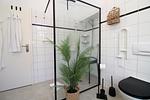 Badezimmer - Appartementhaus Meeresblick Fewo E.11 (rolli-freundlich) - Top-Hundeurlaub