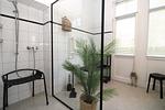 Badezimmer - Appartementhaus Meeresblick Fewo E.11 (rolli-freundlich) - Top-Hundeurlaub