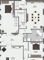 Grundriss - Kleine Freiheit Haus- max. 15 Pers. - Top-Hundeurlaub