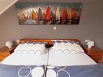 Schlafzimmer - Hafenblick - Top-Hundeurlaub