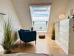 Wohnzimmer - meerBLICK - Top-Hundeurlaub