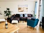 Wohnzimmer - meerBLICK - Top-Hundeurlaub