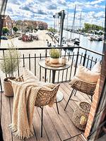 Balkon - meerBLICK - Top-Hundeurlaub
