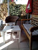 Terrasse - Mühlenblick - Top-Hundeurlaub