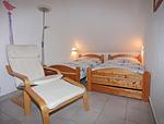 Schlafzimmer - W56b DG - Top-Hundeurlaub