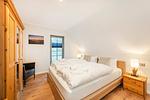 Schlafzimmer - Ferienwohnung Mü mit Kamin, große Küche und Sonnenterrasse - Top-Hundeurlaub