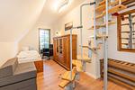 Schlafzimmer - Ferienwohnung Mü mit Kamin, große Küche und Sonnenterrasse - Top-Hundeurlaub