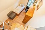 Schlafzimmer - Ferienwohnung Mü mit Kamin, große Küche und Sonnenterrasse - Top-Hundeurlaub