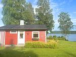 Außenansicht des Ferienhauses am See in Värmland - Schwedenhaus am See - Top-Hundeurlaub