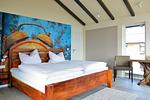 Schlafzimmer - Typ B1 Ferienhaus - Pukalani - Top-Hundeurlaub