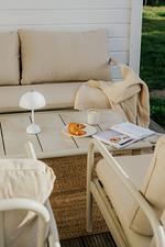 Wohnzimmer - Ferienwohnung Kyst Olpenitz - Top-Hundeurlaub