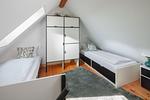Schlafzimmer - Ferienloft Inselliebe - Top-Hundeurlaub