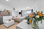 Schlafzimmer - Ferienwohnung Optimist Prime 5329 Marina Wendtorf - Top-Hundeurlaub