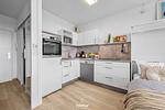 Küche / Küchenzeile - Ferienwohnung Optimist Prime 5329 Marina Wendtorf - Top-Hundeurlaub
