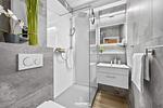 Badezimmer - Ferienwohnung Optimist Prime 5329 Marina Wendtorf - Top-Hundeurlaub