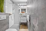 Badezimmer - Ferienwohnung Optimist Prime 5329 Marina Wendtorf - Top-Hundeurlaub