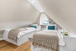 Schlafzimmer - Luxushaus Sylt Royal Westerland auf Sylt - Top-Hundeurlaub