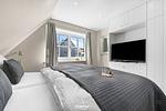 Schlafzimmer - Luxushaus Sylt Royal Westerland auf Sylt - Top-Hundeurlaub