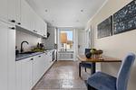 Küche / Küchenzeile - Ferienwohnung Stadtperle Gold Westerland auf Sylt - Top-Hundeurlaub