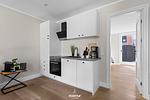 Küche / Küchenzeile - Ferienwohnung Stadtperle Silver Westerland auf Sylt - Top-Hundeurlaub
