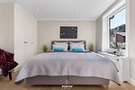 Schlafzimmer - Ferienwohnung Stadtperle Silver Westerland auf Sylt - Top-Hundeurlaub