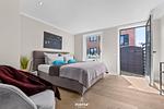 Schlafzimmer - Ferienwohnung Stadtperle Silver Westerland auf Sylt - Top-Hundeurlaub