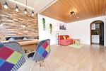 Wohnzimmer - Rundblick 1 Gartenwohnung - Top-Hundeurlaub