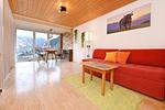 Wohnzimmer - Rundblick 1 Gartenwohnung - Top-Hundeurlaub