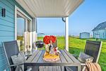 Terrasse - Ferienwohnung Ella Olpenitz - Top-Hundeurlaub