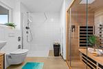 Badezimmer - Ferienwohnung Ella Olpenitz - Top-Hundeurlaub