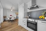 Küche / Küchenzeile - Ferienwohnung Ella Olpenitz - Top-Hundeurlaub