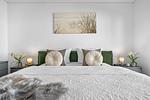 Bett - Ferienwohnung Ella Olpenitz - Top-Hundeurlaub
