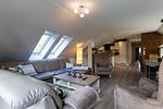 Wohnzimmer - Appartement Heverstroem 5 - Top-Hundeurlaub