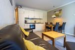 Wohnzimmer - Appartement Heverstroem 2 - Top-Hundeurlaub