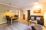 Wohnzimmer - Appartement Heverstroem 3 - Top-Hundeurlaub