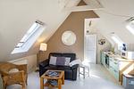 Wohnzimmer - Appartement Strandhafer - Top-Hundeurlaub