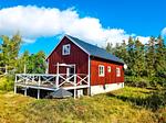 Rotes Ferienhaus Villa Clara auf großem Naturgrundstück nahe Blankaholm in Småland – idyllischer Schwedenurlaub nahe der - Villa Clara - Top-Hundeurlaub