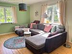 Heller Wohnbereich im Ferienhaus Villa Clara in Småland - Villa Clara - Top-Hundeurlaub