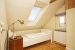 Schlafzimmer - FeWo Bay View: Meerblick - Top-Hundeurlaub