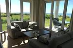 Wohnzimmer - App.18 Meerblick-180 Grad - Top-Hundeurlaub