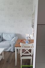 Wohnzimmer - Strandresidenz Vogelflug App.9 - Top-Hundeurlaub