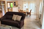 Wohnzimmer - Haus Inselglück - Top-Hundeurlaub