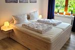 Schlafzimmer - Haus Inselglück - Top-Hundeurlaub