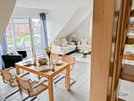 Wohnzimmer - Residenz Liegeplatz - Top-Hundeurlaub