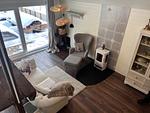 Wohnzimmer mit Sofa im Ferienhaus Vara Hemma in Blekinge - Vara Hemma - Top-Hundeurlaub