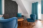 Wohnzimmer - Cumulus - Wohnung 3 - Top-Hundeurlaub